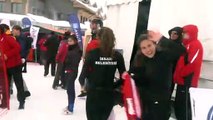 2018 Avrupa Kar Voleybolu Turnuvası'ndan görüntü