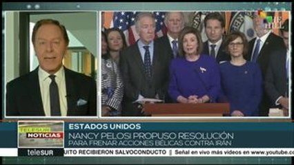 EEUU: busca Cámara de Representantes frenar poderes bélicos de Trump