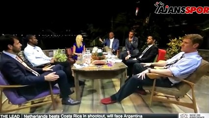 Ruud Van Nistelrooy canlı yayında yerinde duramadı!