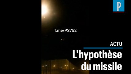 Iran : la vidéo qui montrerait que le Boeing ukrainien a été touché par un missile
