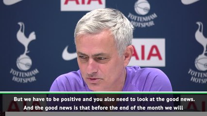 Bad news? Kane. Good news? Lloris and Davies - Mourinho