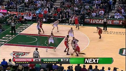 Washington Wizards 102-90 Milwaukee Bucks