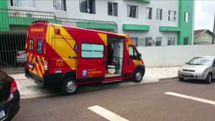 Siate é mobilizado para atender mulher na Rua Visconde de Guarapuava
