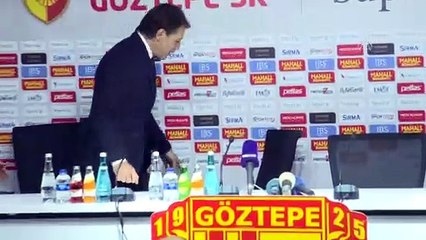 Göztepe Teknik Direktörü Tamer Tuna'nın konuşması