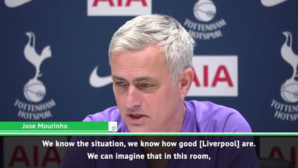 Only two people in this room believe we can win - Mourinho