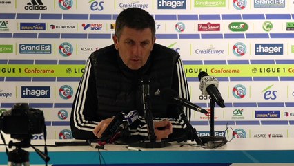 Thierry Laurey explique l'importance du stage pour son équipe