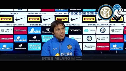 VERSO INTER-ATALANTA: CONFERENZA STAMPA di ANTONIO CONTE – INTEGRALE
