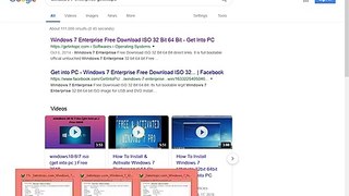 windows 7 enterprise Download  32 bit 64 bit iso