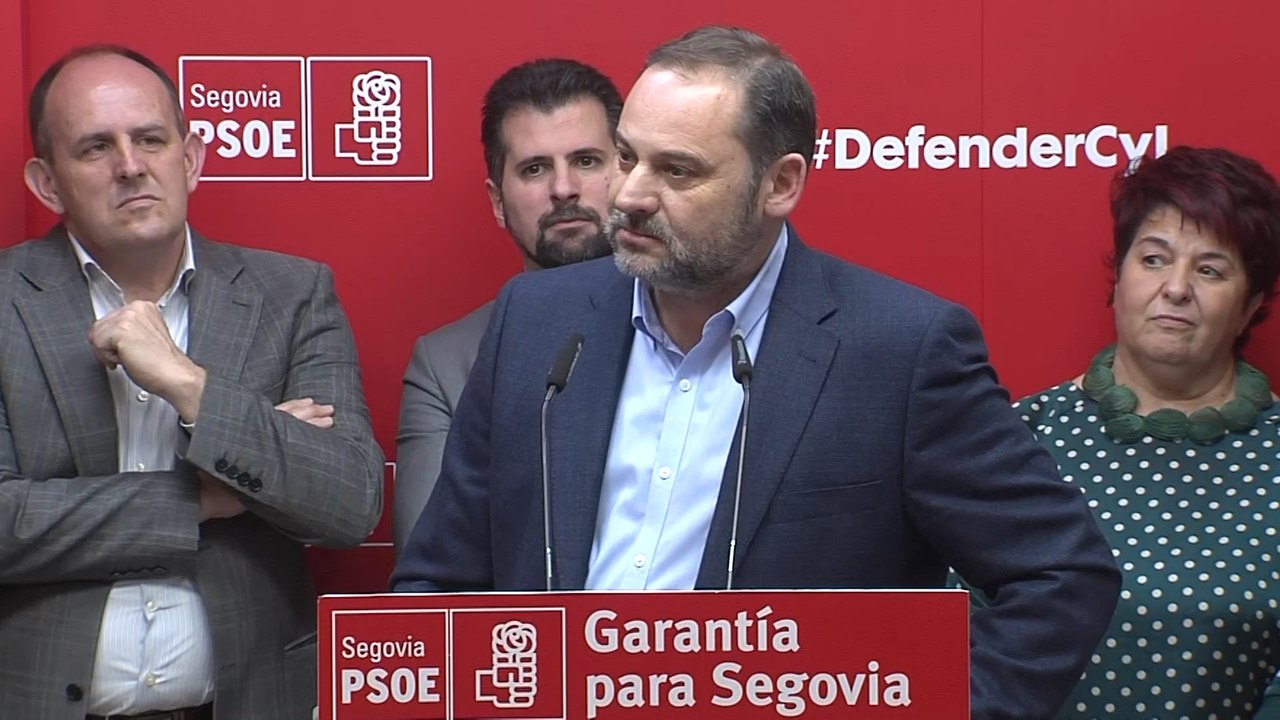 Ábalos: "Vamos a jugar con temple pero con firmeza"