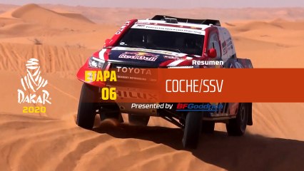 Dakar 2020 - Etapa 6 (Ha’il / Riyadh) - Resumen Coche/SSV