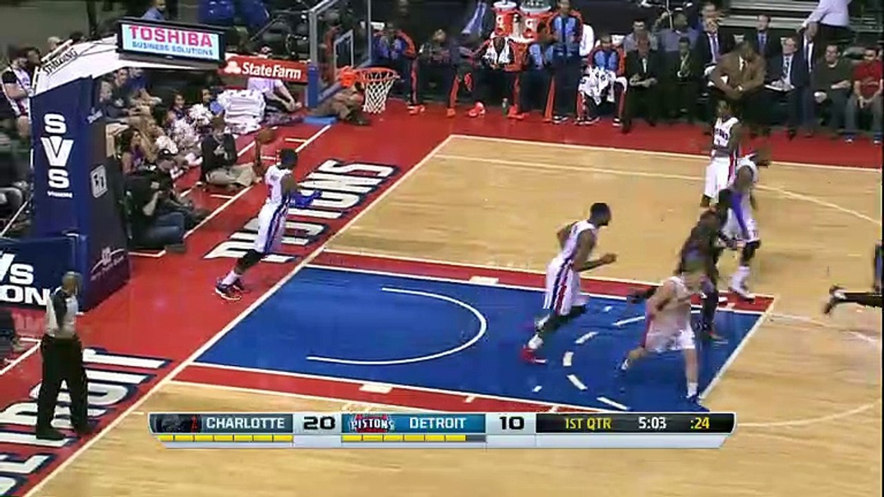 Charlotte Bobcats 108 - 96 Detroit Pistons