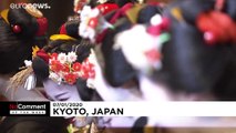 Haftanın No Comment videoları: Yüzen e-bisiklet, Kyoto'da geyşaların dansı, Kara Nasıralı Festivali