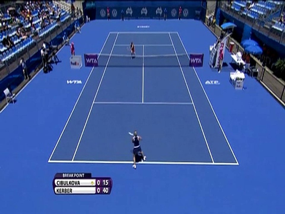 Kerber 2-0 Cibulkova