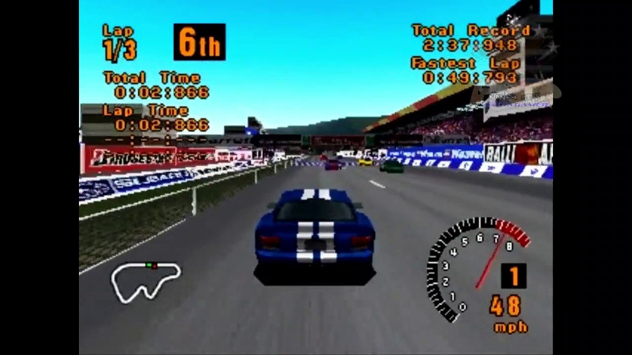 #Gameplay Gran Turismo (PSX) #17 - Comprei um Dodge Viper GTS para o torneio US vs. Japan