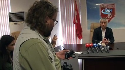 Samsunspor Teknik Direktörü Besim Durmuş özür dileyerek istifa etti