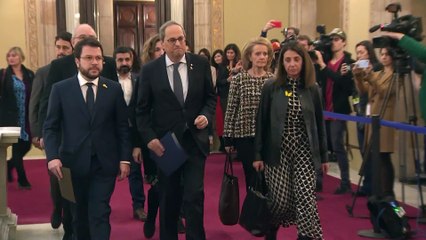 La JEP de Barcelona declara vacante el escaño de Torra