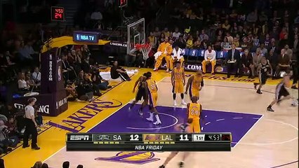 San Antonio Spurs 93-80 Los Angeles Lakers
