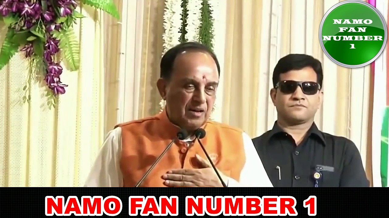 Subramanian Swamy Clear Massge For Anti National . desh ke gadaro sun lo.