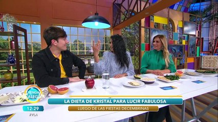 ¡Kristal Silva te revela su dieta para que luzcas fabulosa como ella! | Venga La Alegría