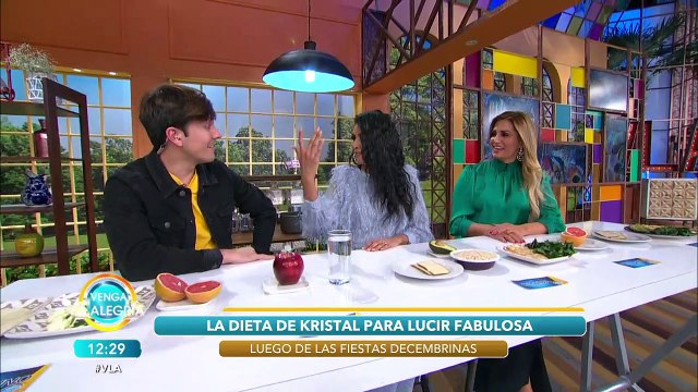 ¡Kristal Silva te revela su dieta para que luzcas fabulosa como ella! | Venga La Alegría