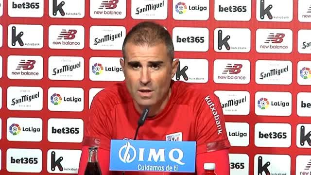 Garitano sobre la Copa ante el Sestao: Tenemos que ser serios y tratar de hacer un buen partido
