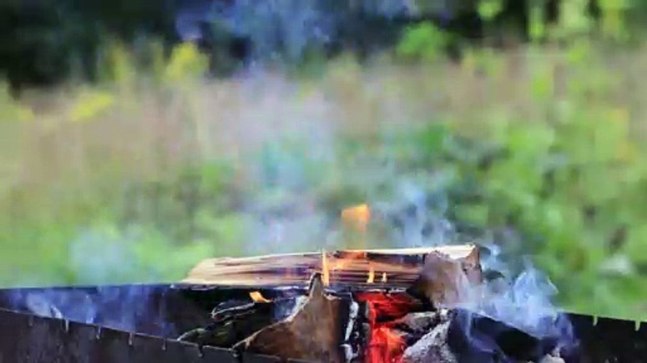 Relaxing Fireplace Sounds - Burning Fireplace & Crackling Fire Sounds