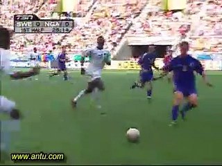 Çılgın gol sevinçleri! Julius Aghahowa