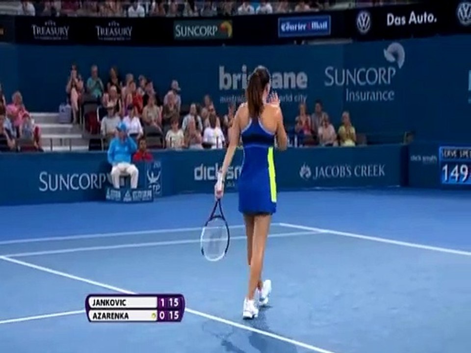 Azarenka finalde!