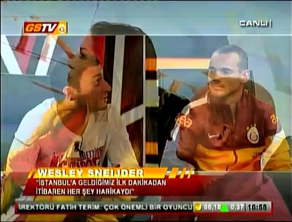 Sneijder taraftara teşekkür etti!
