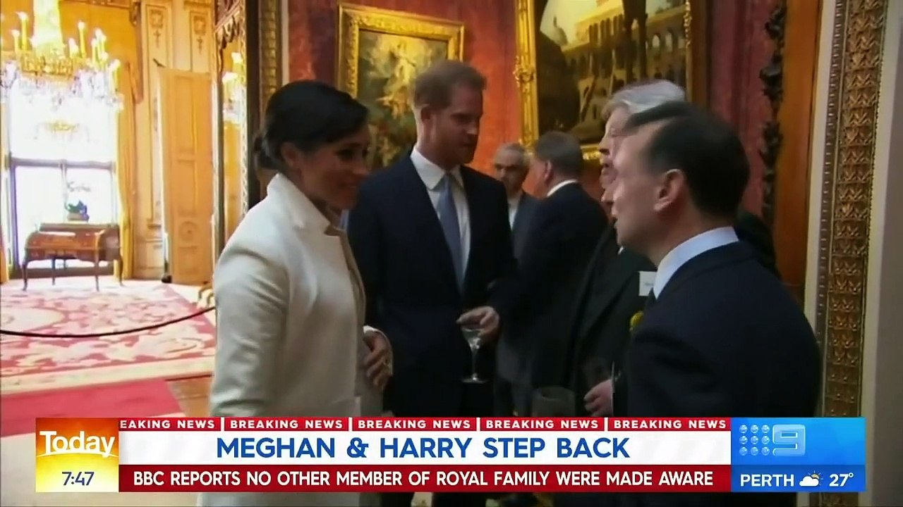 Royal family 'blindsided' by Harry and Meghan's decision to quit | Today Show Australia