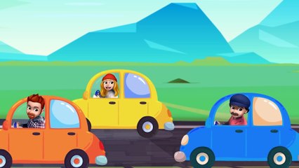 5 Kucuk Araba - Eğlenceli Çocuk Şarkıları