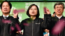 Tsai Ing-wen wins landslide in Taiwan presidential election