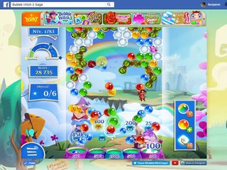 Bubble Witch Saga 2-Level 1783