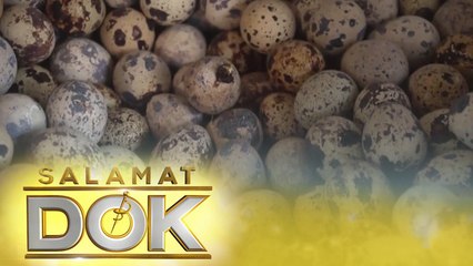 Dr. Luningning Caravana discusses the nutrient content of quail eggs | Salamat Dok