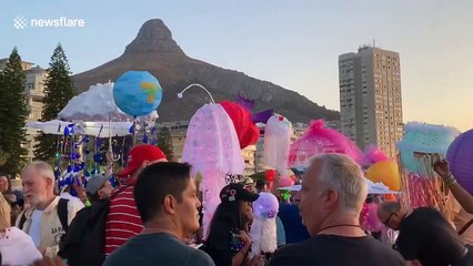 Beautiful lantern parade lights up streets of Cape Town