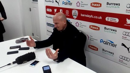 Barnsley FC head coach Gerhard Struber on Huddersfield win