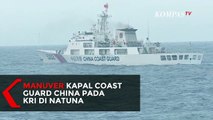 Detik-Detik Manuver Kapal Coast Guard China pada KRI Usman Harun di Natuna