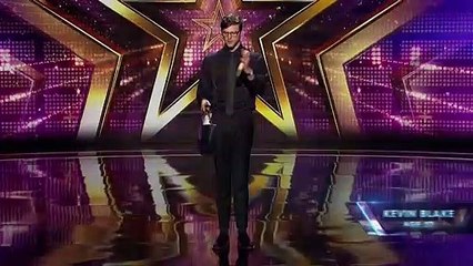 Kevin Blake- Magician Loses Judge's Diamond Ring, It Reappears - America's Got Talent 2018