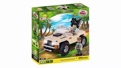 [COBI ] Desert Artillery Vehicle - Speedbuild (Small Army Series No. 2199)