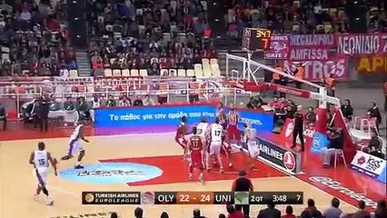 Olympiakos 77-72 Unicaja Malaga