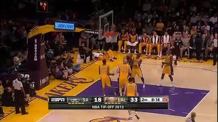 San Antonio Spurs 91-85 Los Angeles Lakers