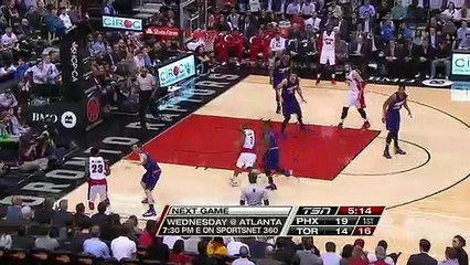 Phoenix Suns 100-104 Toronto Raptors