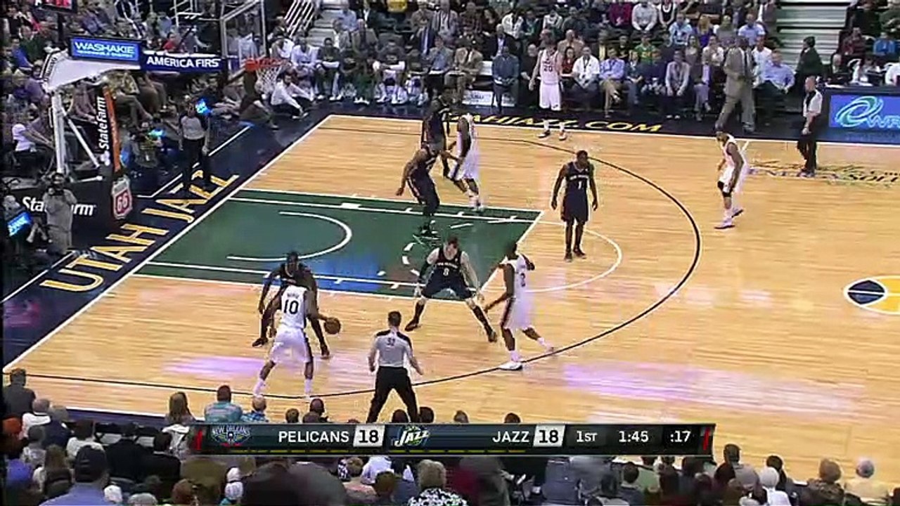 New Orleans Pelicans 96 - 100 Utah Jazz