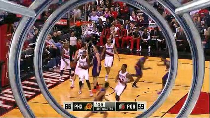 Phoenix Suns 89-90 Portland Trail Blazers