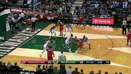 Washington Wizards 111-100 Milwaukee Bucks