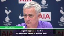 Klopp can be unpredictable - Mourinho