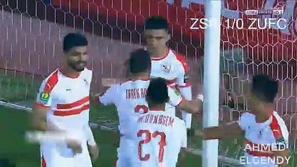 ملخص مباراة الزمالك وزيسكو يونايتد الزامبي 2-0 دور(480P)