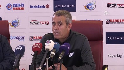 Kasımpaşa Teknik Direktörü Kemal Özdeş'in açıklaması