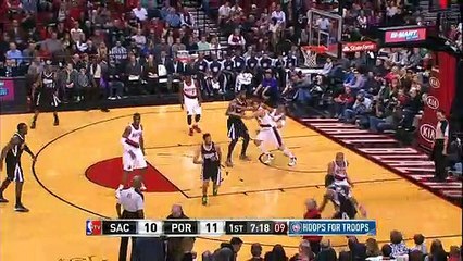 Sacramento Kings 91-104 Portland Trail Blazers