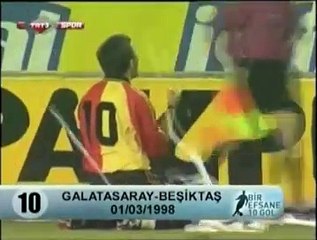 Hagi! Efsanenin en güzel 10 golü! 10.GOL!